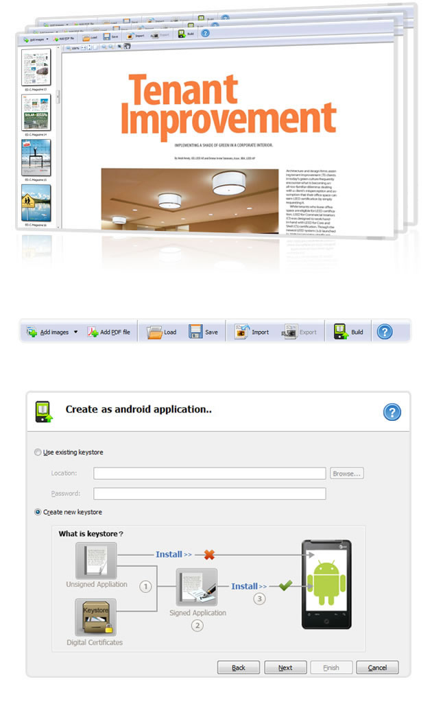 sfogliare rivista su android